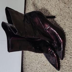 Nine west burgundy boots